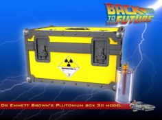 BTTF Plutonium box 3D Model