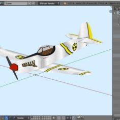 WW2 Fighter Plane						 Free 3D Model