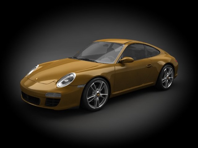 Porsche 911 997 2011 3D Model