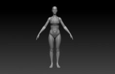 Amanda 3D Model