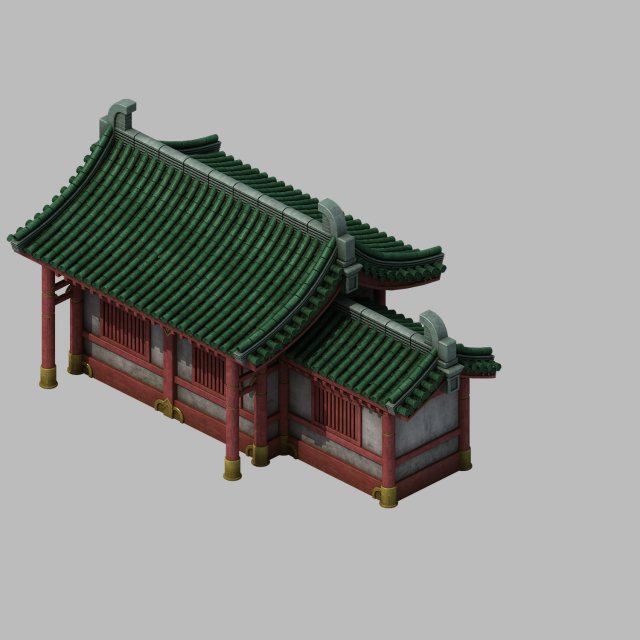 Building – Yan overlooking the house 01 3D Model