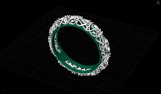 Wedding ring 3D Model