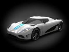 Koenigsegg Agera 2012 3D Model
