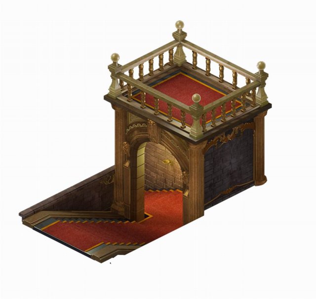 Vampire Altar – Entrance 02 3D Model