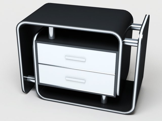 Office furniture Free 3D Model