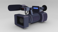Camera TV Toon 3D Model