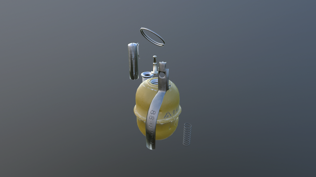 Grenade RGD-5 3D Model