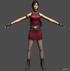 Ada Wong 3D Model