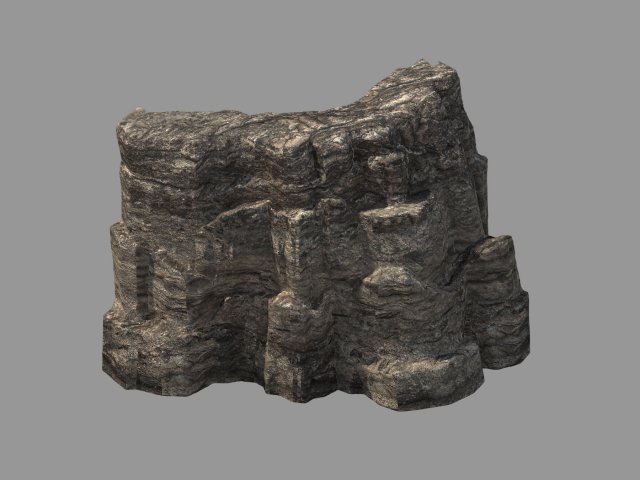 Mountain – Stone 37 3D Model