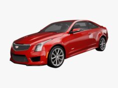 Cadillac ATS-V 2016 3D Model