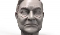 George Soros 3D printable portrait 3D Model