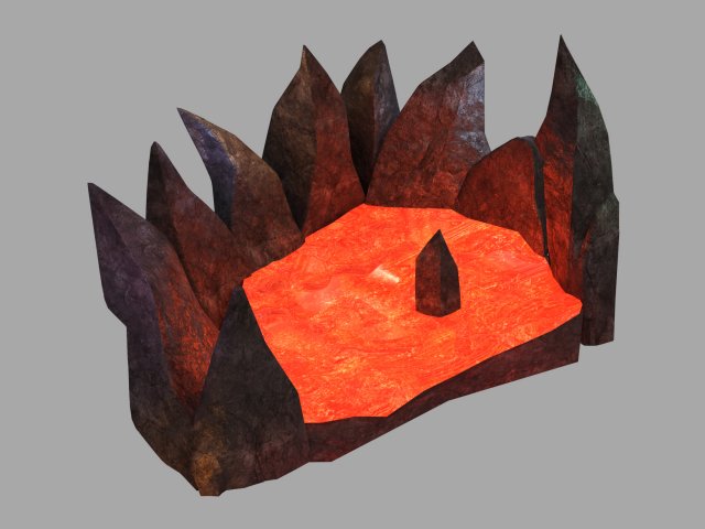 Lava Hell – Magma 23 3D Model