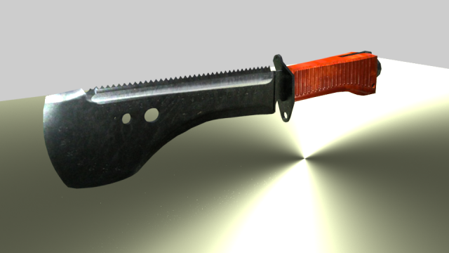 Pack 2 knifes 3D Model