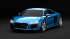 Audi R8 V10 2016 3D Model