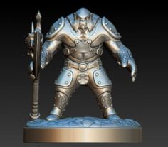 Hero from the gameDota 2 Axenew armor 3D Model