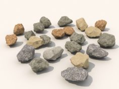 Rock Stone Collection 3D Model