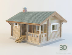 3D-Model 
bathhouse