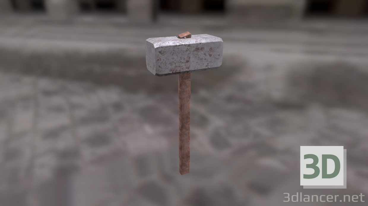 3D-Model 
Hammer