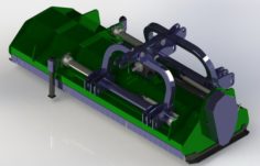 Flail Mower 3D Model