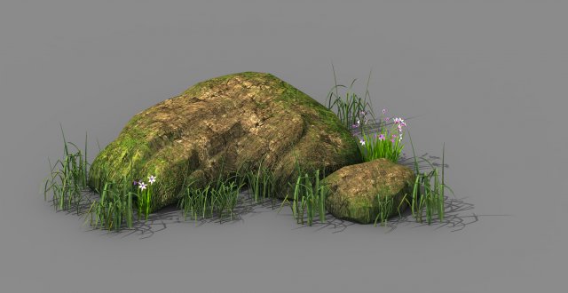 Explore the mountains – rocks 20 3D Model