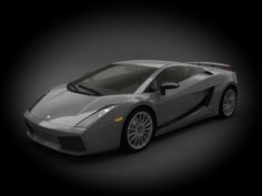 Lamborghini Gallardo 2011 Superleggera 3D Model