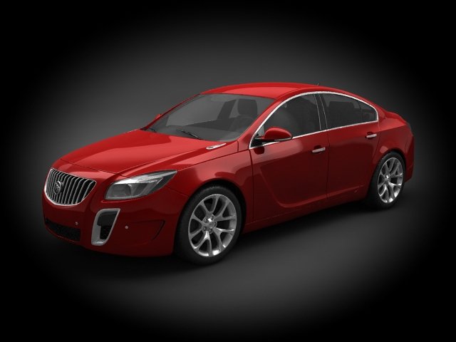 Buick Regal 2012 3D Model