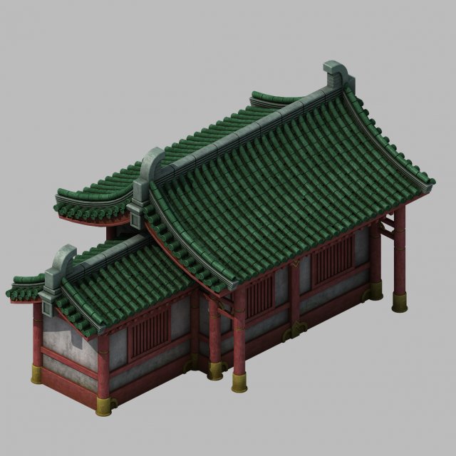 Building – Yan overlooking the house 05 3D Model