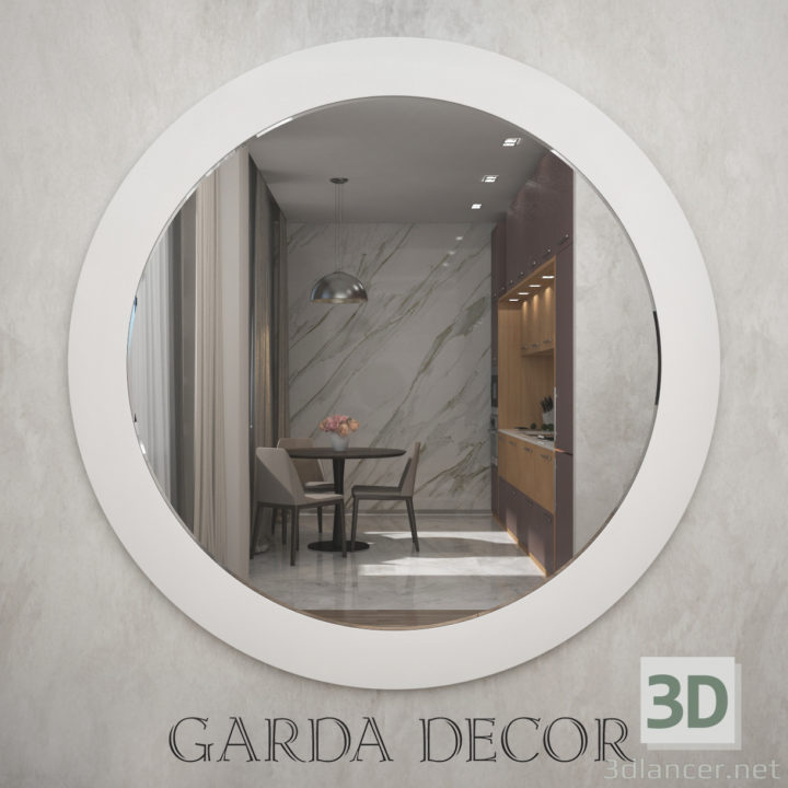 3D-Model 
decor, mirror