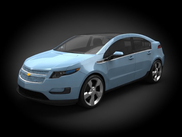 Chevrolet Volt 2012 3D Model
