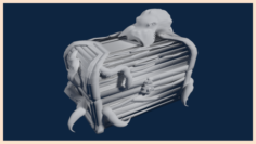 Treasure chest of the sea 3D Model
