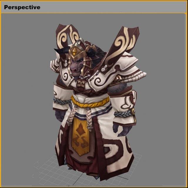 Cloth Set – Cow Magic 11 3D Model