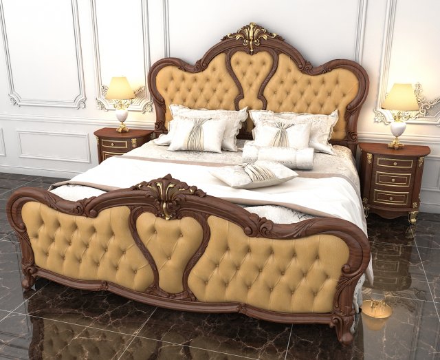 Luxury Bedroom 3D Model