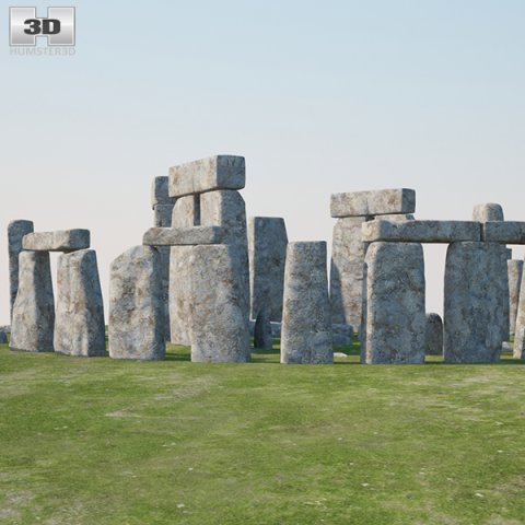 Stonehenge 3D Model