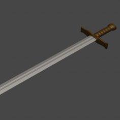 Medieval Sword						 Free 3D Model