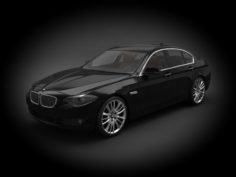 BMW M5 2011 3D Model