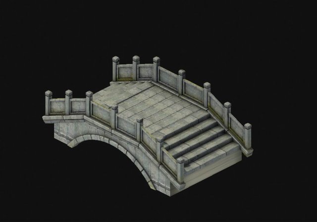 Chang an City – Stone Bridge 11 3D Model