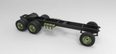 Chassis for truck 3D Model