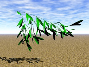 Vine 02b Free 3D Model