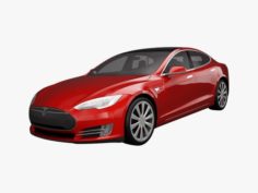 Tesla Model S 2016 3D Model