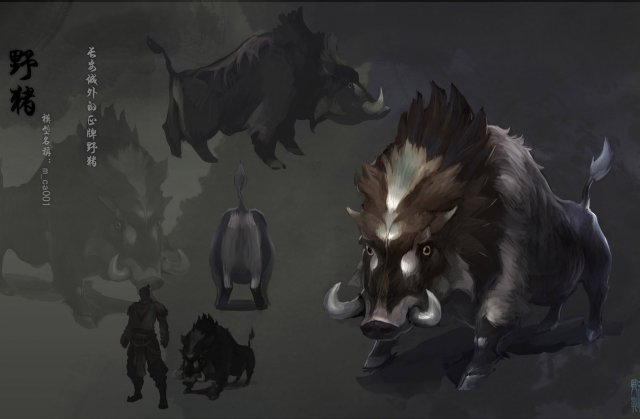 Low poly 3D Monster – Boar 3D Model