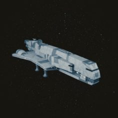 Star Wars: Gozanti-Class Cruiser						 Free 3D Model