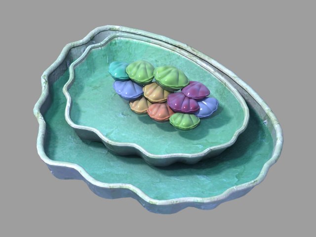 Disney – Seaside Stones 03 3D Model