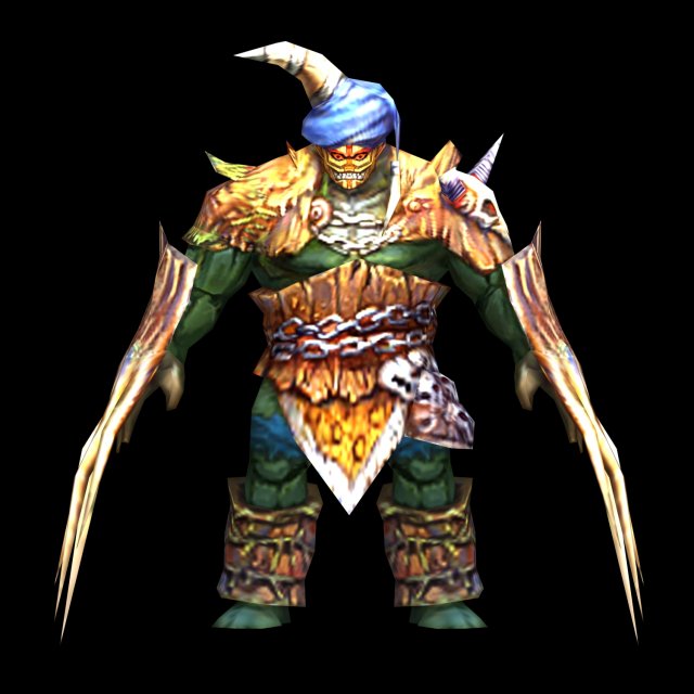 Armored person 3D Model