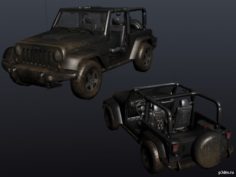 Jeep Rubicon 3D Model