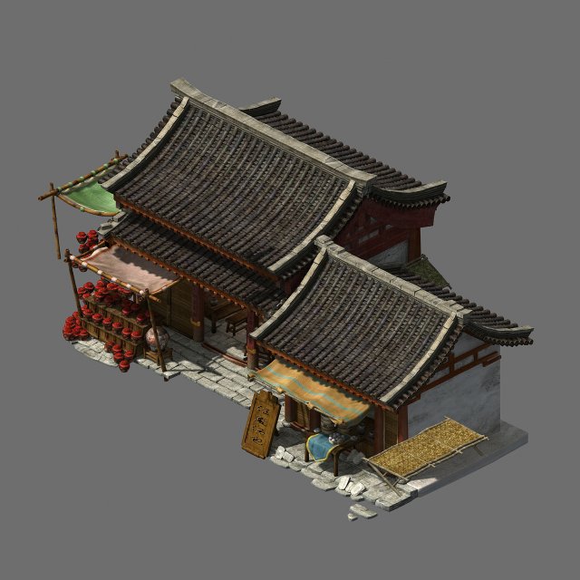 Journey to the West – Pub 01 3D Model