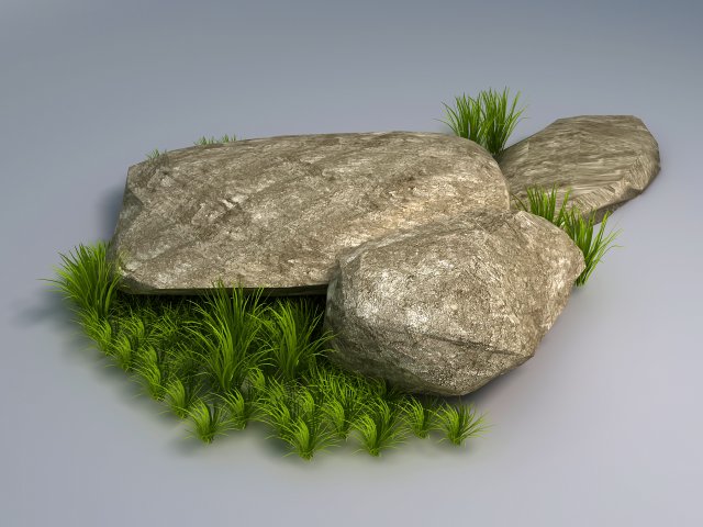 Brushwood – Gravel 04 3D Model