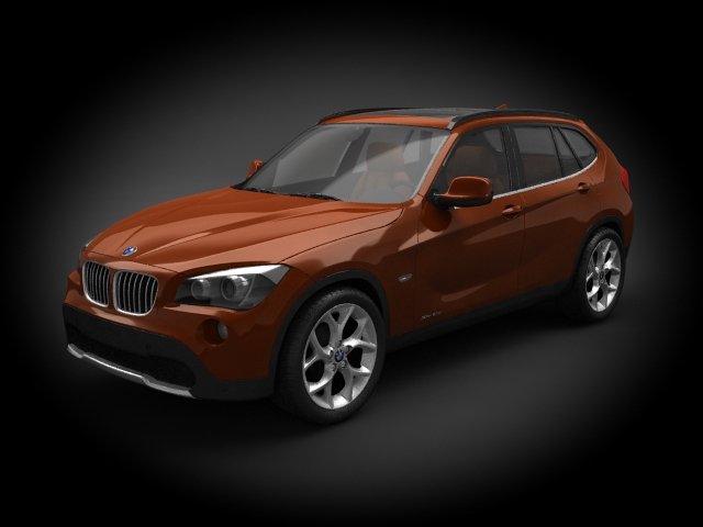 BMW X1 2011 3D Model