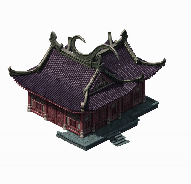 Tongtianhe – Siamese building 3D Model