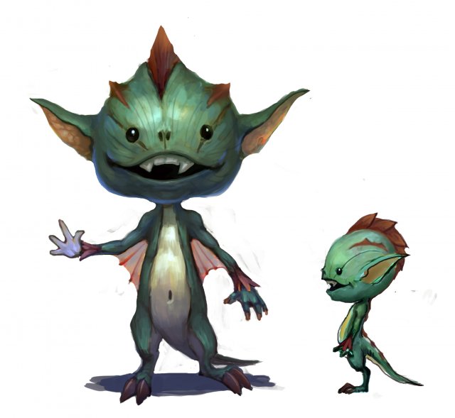 Low poly 3D Monster – Flowerboy 01 3D Model