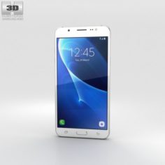 Samsung Galaxy J7 2016 White 3D Model
